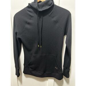 Under Armour Cold Gear Medium Black Semi Fitted‎ Pullover Recycled Polyester